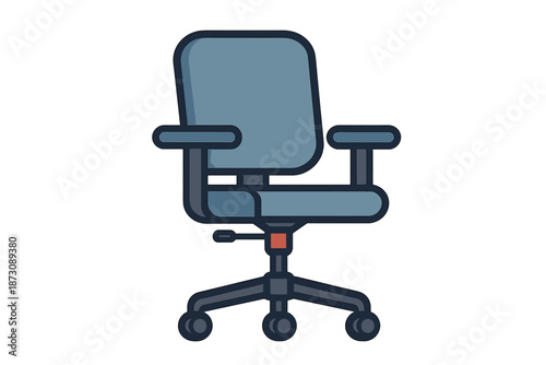 Office chair design with ergonomic features for workstations and home offices for comfort and support during long hours