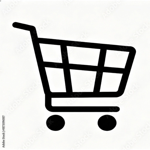 vector UI icon of a shopping ...