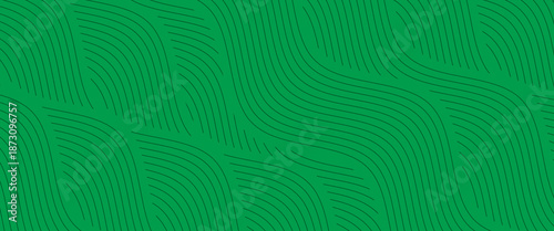 farm green banner, organic abstract background with fields. wavy green lines, natural organic products. ecology background.vector illustration.