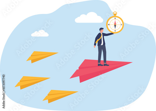 Illustrating of business concept, eps 10