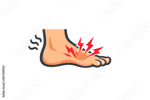 Health and wellness icon set. Featuring pain, injury, foot, medical, treatment, care, therapy, recovery, symptoms, motion, therapy, support.