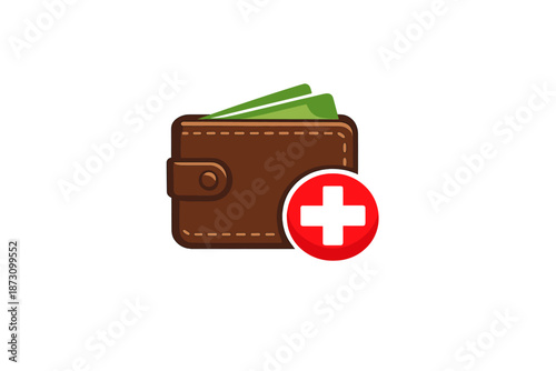 Financial and Banking Icon Set. Containing wallet, money, cash, credit, debit, transaction, savings, investment, loan and more.