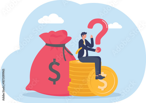 Illustrating of business concept, eps 10