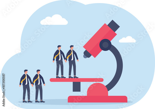 Illustrating of business concept, eps 10