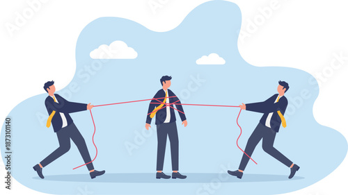 Illustrating of business concept, eps 10