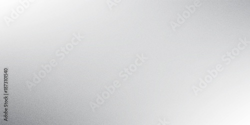 Schilderij op canvas Grey gradient grain texture background gray black white monochrome smooth grainy