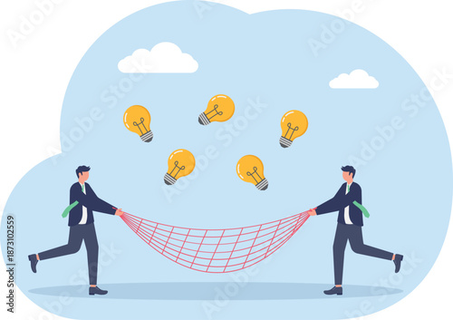 Illustrating of business concept, eps 10