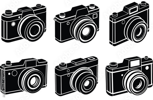 camara semipro electronics devices technology products vector icon