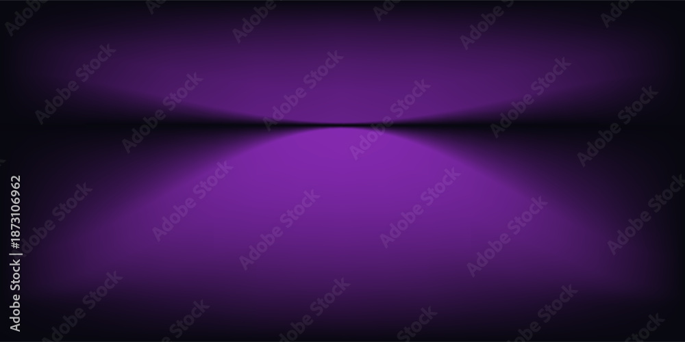 Fototapeta premium Studio Background Concept - abstract empty light gradient purple studio room background for product.