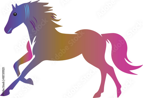 Modern Geometric Colorful Shape Vector logo with Center Abstract art, creative Symmetric Design.