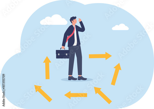 Illustrating of business activities, eps 10