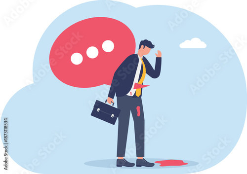 Illustrating of business activities, eps 10