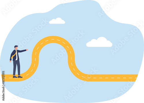 Illustrating of business activities, eps 10