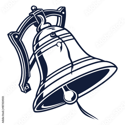 Classic bell hanging