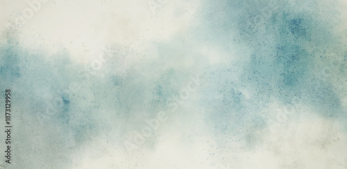 Abstract watercolor art background template. teal green blue watercolor backdrop empty space for text, banner, presentation or product display graphic design