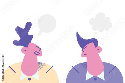 Diverse people talk communicate share ideas