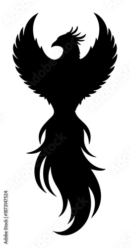 Chinese New Year Golden sycee ingot silhouette icon illustration