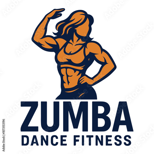 Aerobics, Gym Workout, and Zumba Logo Templates