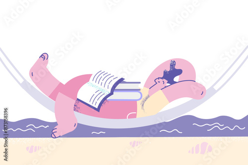 Vacations, relaxation and leisure concept.