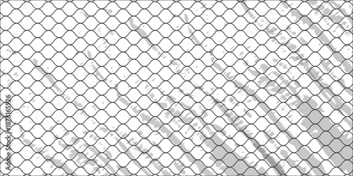 Mesh texture for fishing nets. Grunge pattern for sportswear or soccer goal, volleyball net, basketball hoop, hockey, athletics. Grunge background