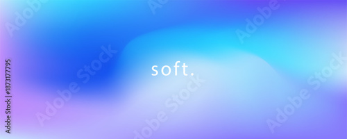 Abstract blue and purple pastel summer colored gradation texture background