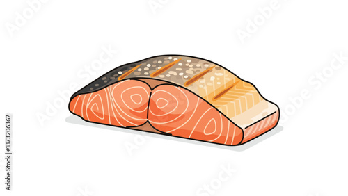 Bright orange cartoon carrot with fresh green leaves, a delightful visual representing healthy eating and natural garden bounty, suitable for