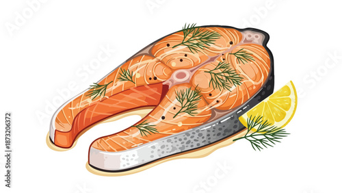 A vibrant, fresh, and healthy orange carrot stands upright with lush green leafy tops, presented in a crisp, clean flat design style perfect for