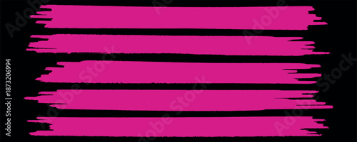 black pink brush pattern car sticker banner sporty abstract line pink black color combination grunge brush pattern modern motorsport racing design. Eps10