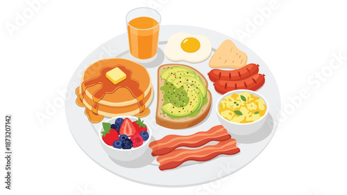 A charming illustration of a sweet cupcake with light blue frosting and a vibrant red cherry on top, presented in a delightful striped wrapper for a