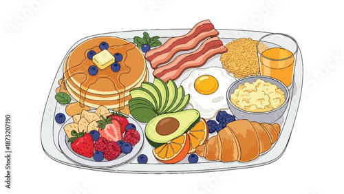 A pristine botanical illustration showcasing the delightful simplicity of a white daisy blossom with vibrant yellow center on a clear background,