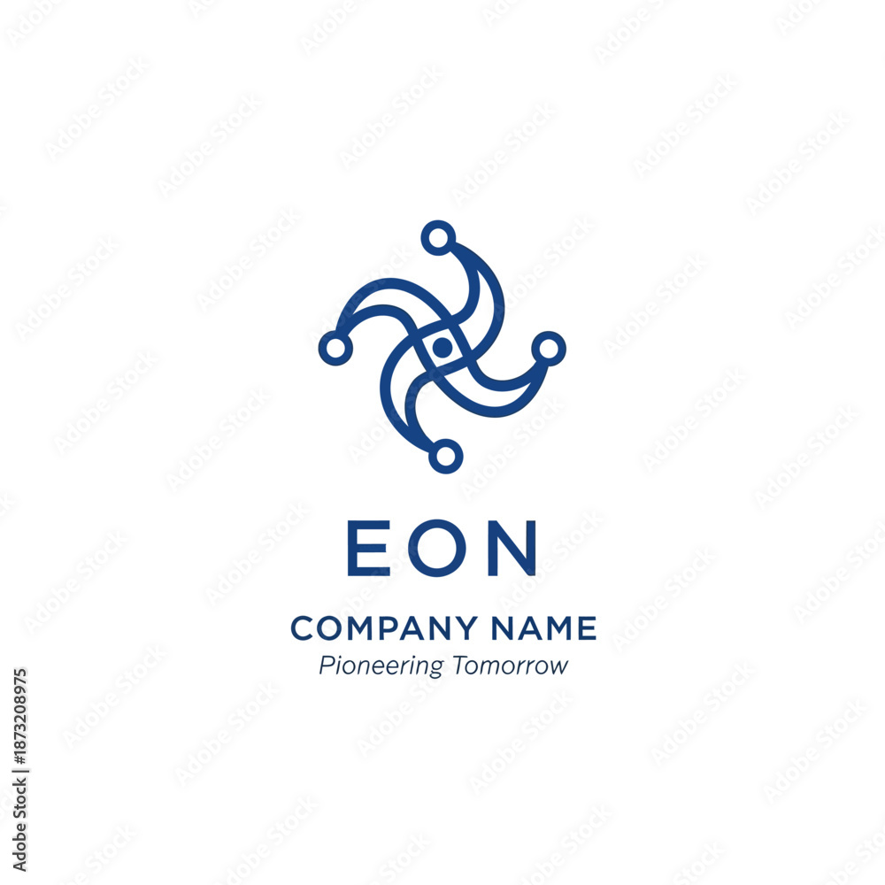 Obraz premium EON Company Logo Design Element.
