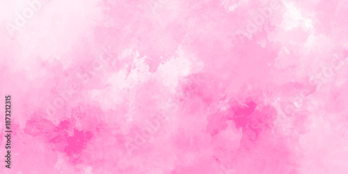 Stain artistic hand painted texture of pink, purple pastel hand paint watercolor of pink texture. pink watercolor texture. bright and shiny lovely soft texture. watercolor background concept, vector.