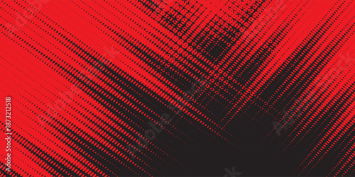 Background, contrast red and black color abstract template for business design. Technology style. You can use it for advertising, sports posters, templates, business presentations. Vector illustration