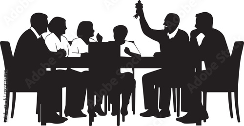 Business meeting in progress