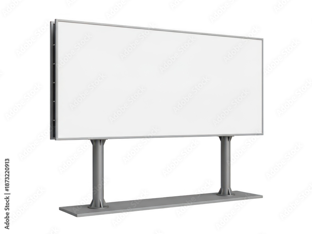 Obraz premium Modern flat screen television on stand isolated on transparent background