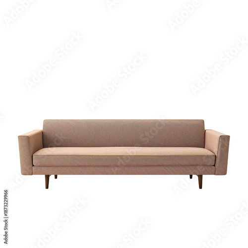 Comfortable Sofa With Pillows Placed in a Living Room Setting for Relaxation