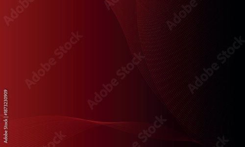 Dark red gradient background with deep crimson tones and pixelated texture