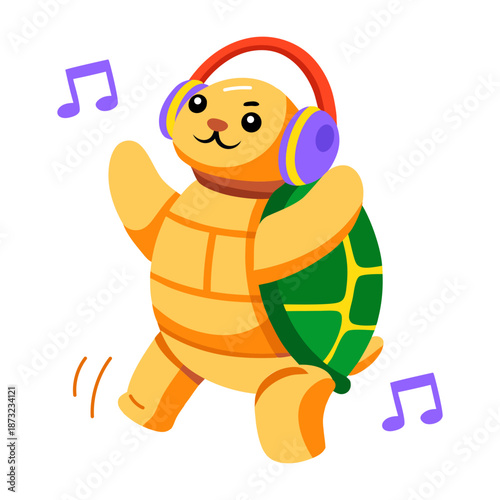 A flat style icon showing an automatic feeder  
