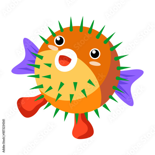 A flat style icon showing an automatic feeder  
