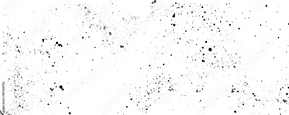Obraz premium Speckle grain dot texture with distress noise effect. grunge dust, grit, and dirt overlay. Vector illustration on isolated background.