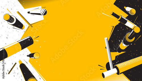 Jukskei abstract background design.The sports concept
