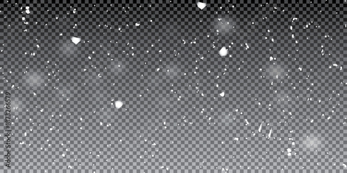 Realistic winter background, snowdrifts, snowdrifts, blizzard and wind, snow.