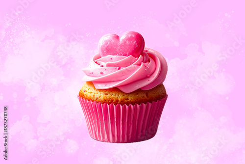 happy birthday cupcake