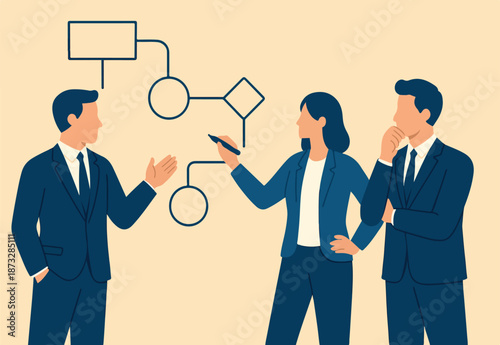 Measure success, growth or KPI, key performance indicator to compare with benchmark, growing progress, improvement or evaluation concept, businessman measure success growth graph with measuring tape