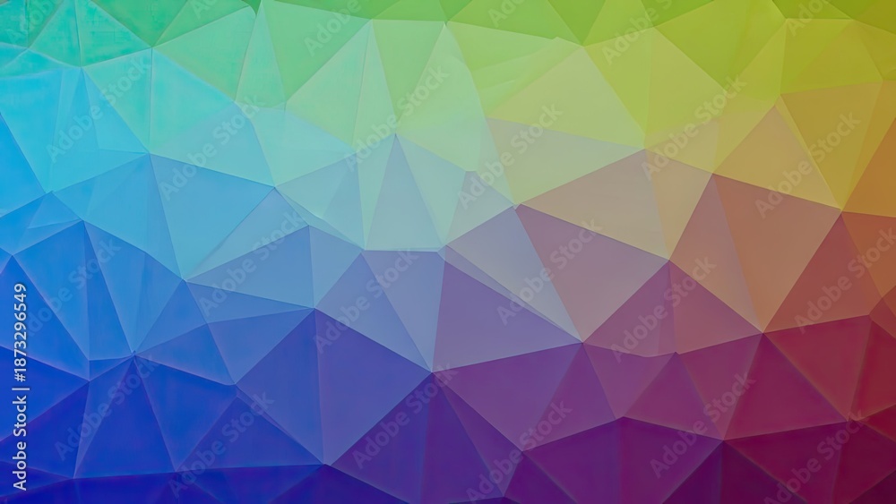 Obraz premium Abstract colorful geometric low poly background for creative concepts