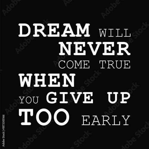 Bold Motivational Typography Quote for T-Shirt – Modern Inspirational Design