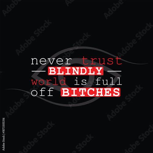 Bold Motivational Typography Quote for T-Shirt – Modern Inspirational Design