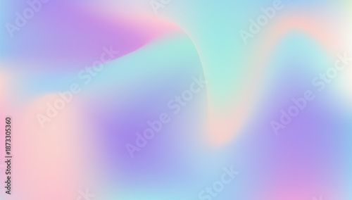 Iridescent Texture. Blur Futuristic Illustration. Unicorn Mesh. Vibrant Fluid. Hologram Background. Abstract Background. Violet Metal Gradient. Shiny Glitter. Blue Iridescent Texture