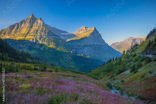 Foto From Going to the Sun Road, Glacier National Park, Montana, USA