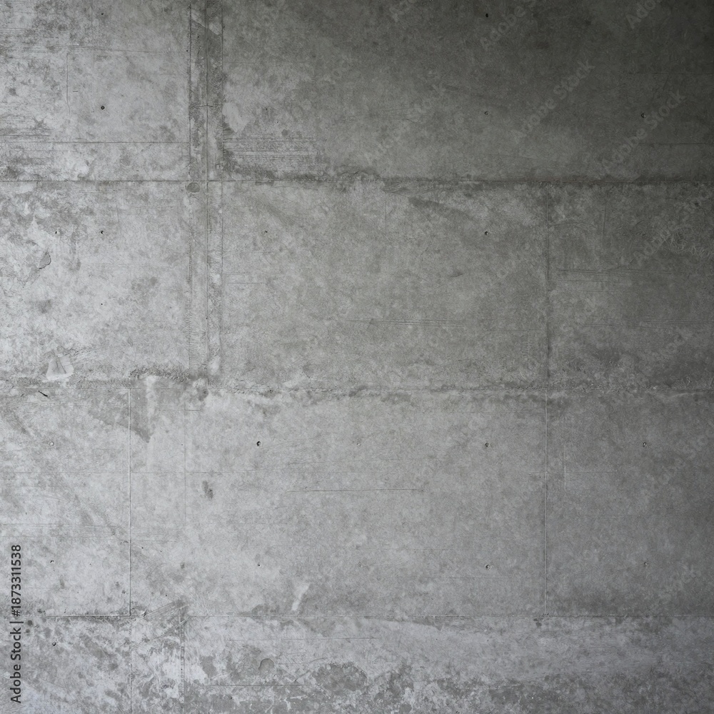 Fototapeta premium A close-up view of a concrete wall with visible cracks and texture